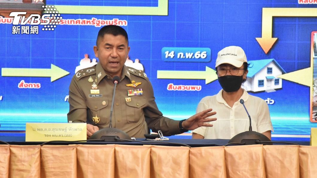 泰國掃蕩非法網路賭博平台，嫌疑人名單竟包含警察副總長哈克帕恩（左）。（圖／達志影像美聯社）
