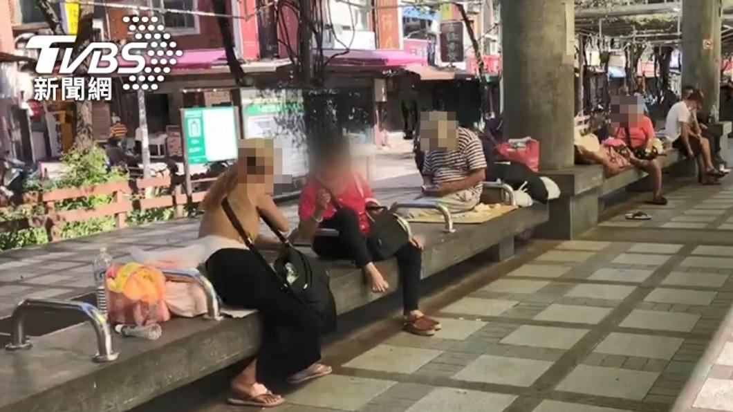 台灣不少街友淪落街頭。（示意圖／TVBS資料畫面）