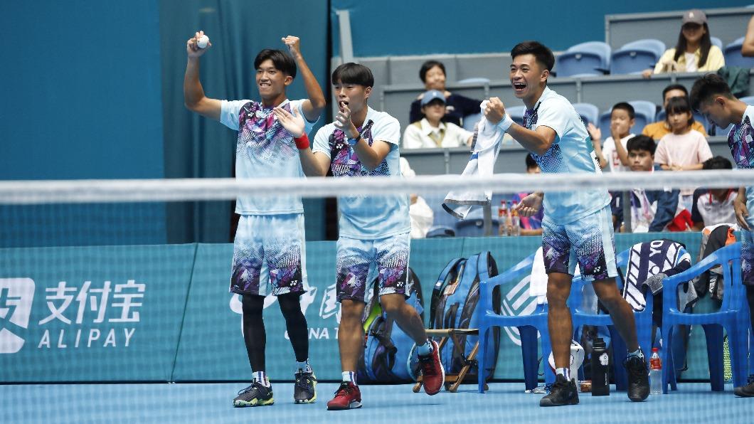 中華軟網男團闖入金牌戰，對決勁敵日本隊。（圖／中華奧會提供）