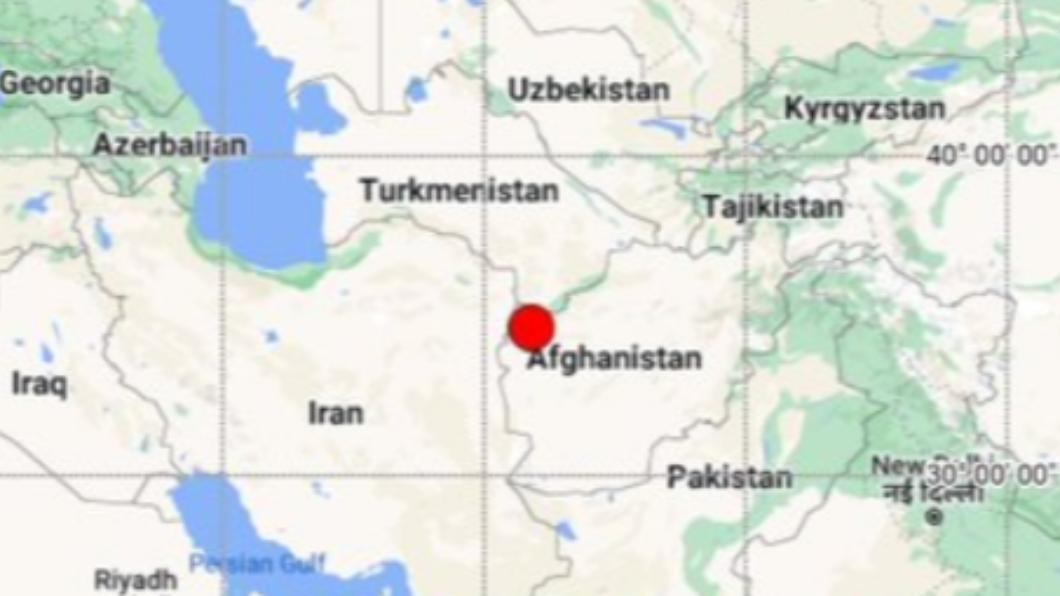 阿富汗西北部發生強震。（圖／翻攝自推特）