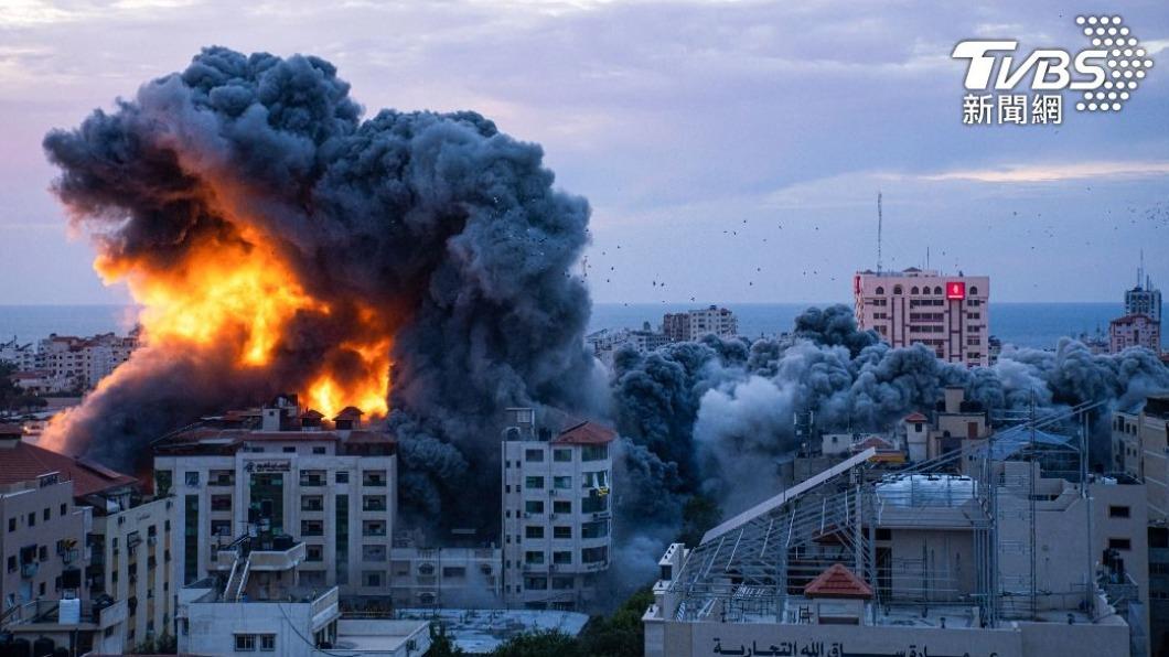 以色列遭伊斯蘭主義運動組織哈瑪斯集團發射火箭突襲，宣布「戰爭狀態」。（圖／達志影像美聯社）