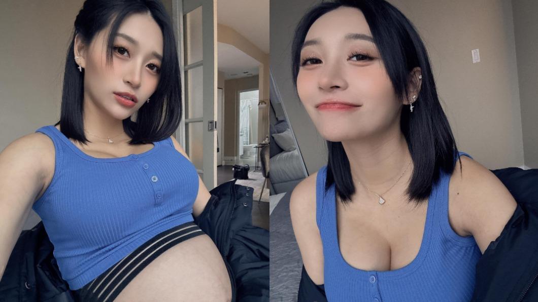 祈錦鈅正在加拿大待產，網友相當好奇她的生活開銷，她也公開了。（圖／翻攝自祈錦鈅臉書）