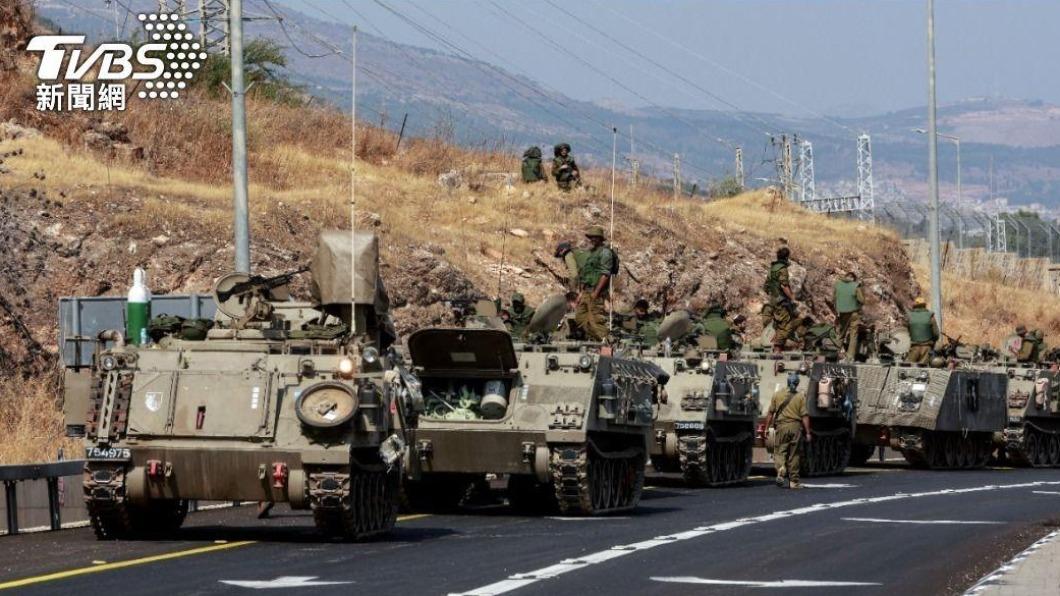 以色列軍方表示已處於備戰狀態，並召集了大批後備軍人。（圖／達志影像路透社）