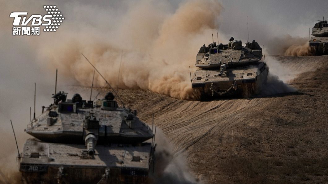 逃往加薩走廊（Gaza Strip）南部的巴人，在以色列軍方表示安全無虞的「撤離路線」上遭空襲喪生。（圖／達志影像美聯社）