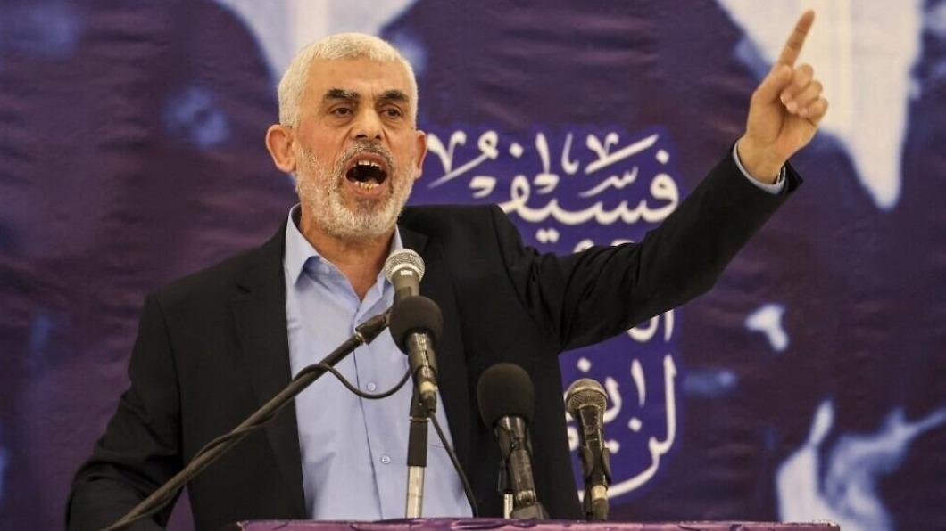 哈瑪斯的第二號人物、該組織的實際領導者辛瓦爾（Yahya Sinwar）。（圖／翻攝自 推特@MeghUpdates）