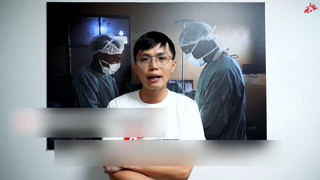 Taiwanese doctor joins frontline efforts in Gaza (Courtesy of Doctors Without Borders)  Taiwanese doctor joins frontline efforts in Gaza