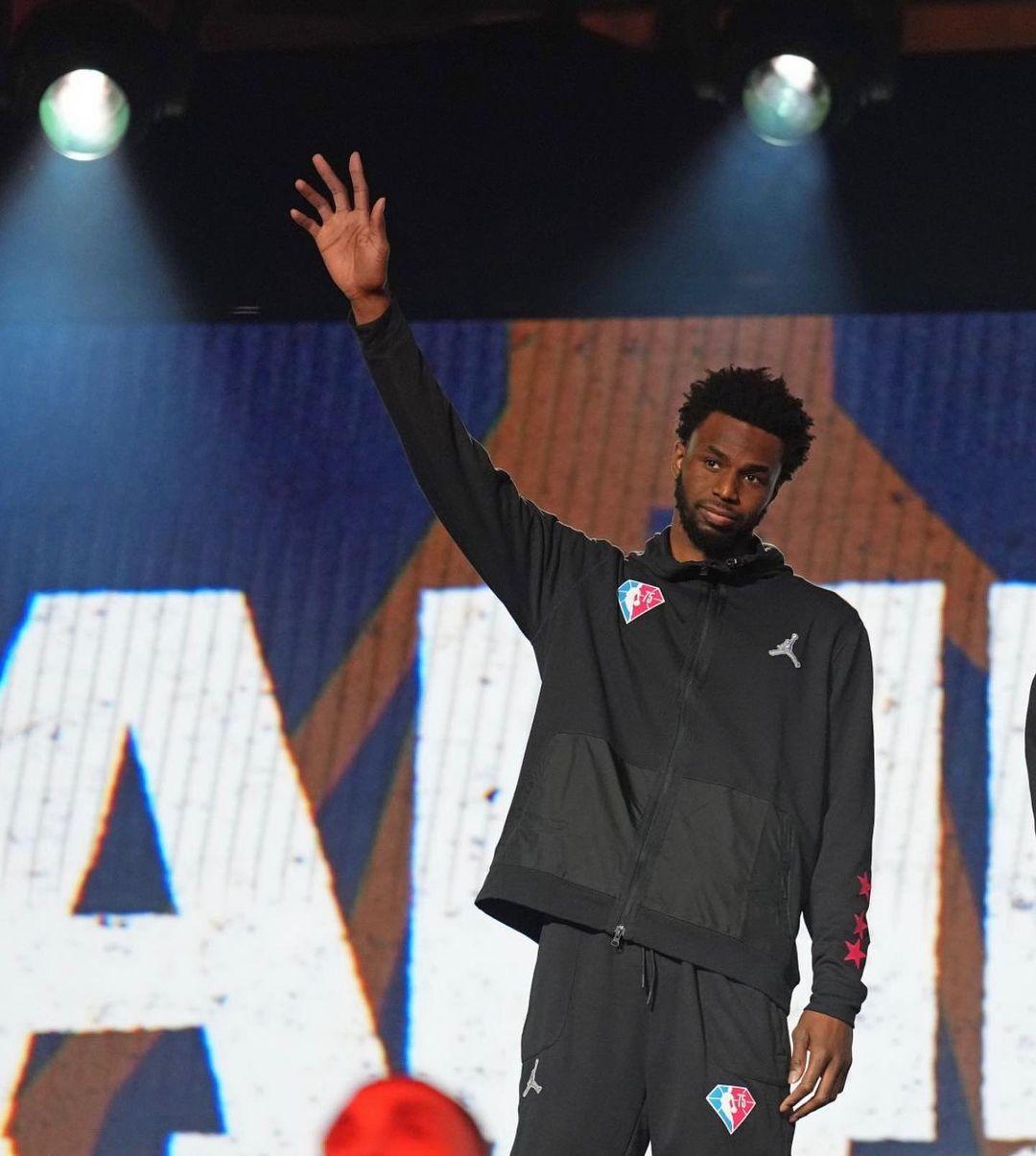 威金斯表示先前因為肋骨骨折,所以才無法打世界盃。(圖/翻攝自Jamal Murray IG)