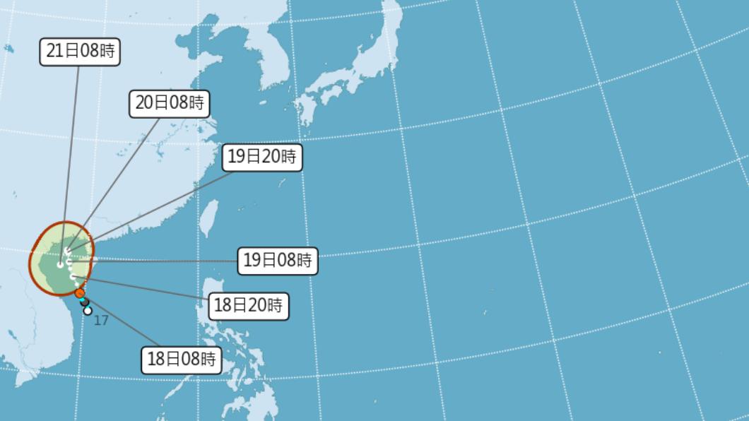 統計今年1月至10月只有16個颱風生成。（圖／TVBS資料畫面）