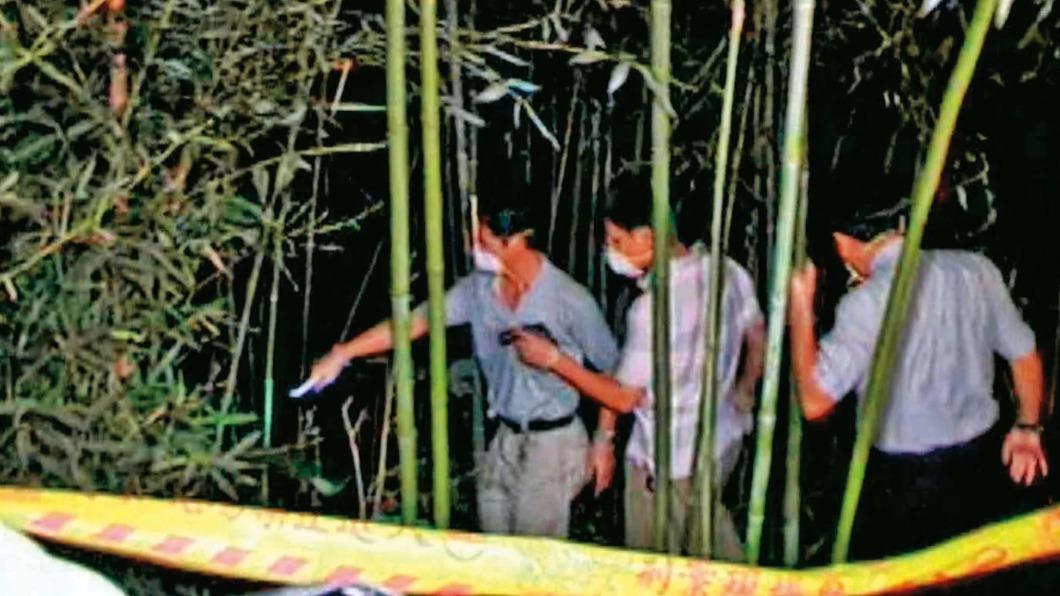 警方接獲報案後，封鎖竹林，並派人前往現場採證。（圖／東森新聞提供）