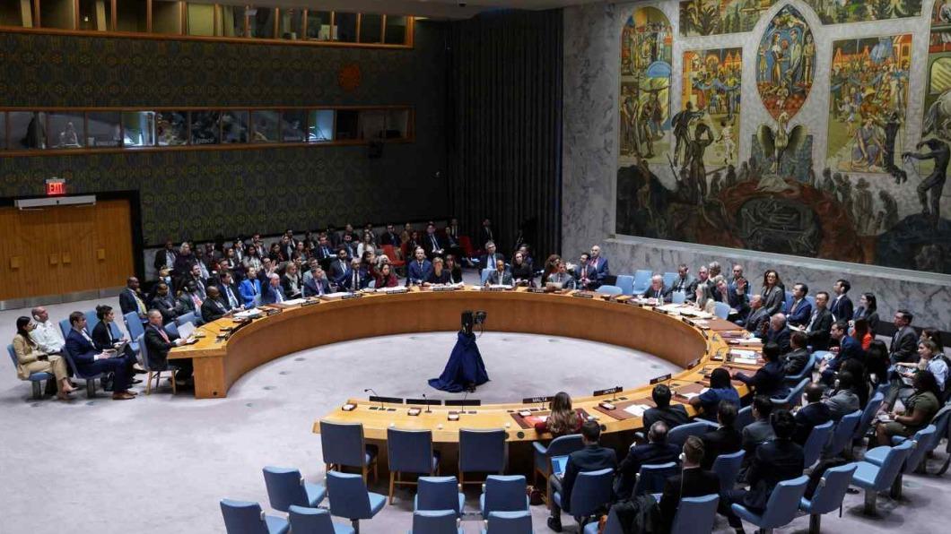 聯合國安全理事會今天再次對以巴問題提出表決，但未能達成共識。（圖／翻攝自X@TricolourFirst）
