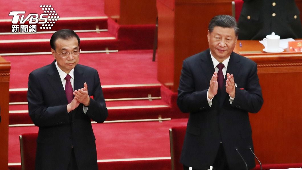 中國國家主席習近平（右）與前任國務院總理李克強（左）。（圖／達志影像美聯社）