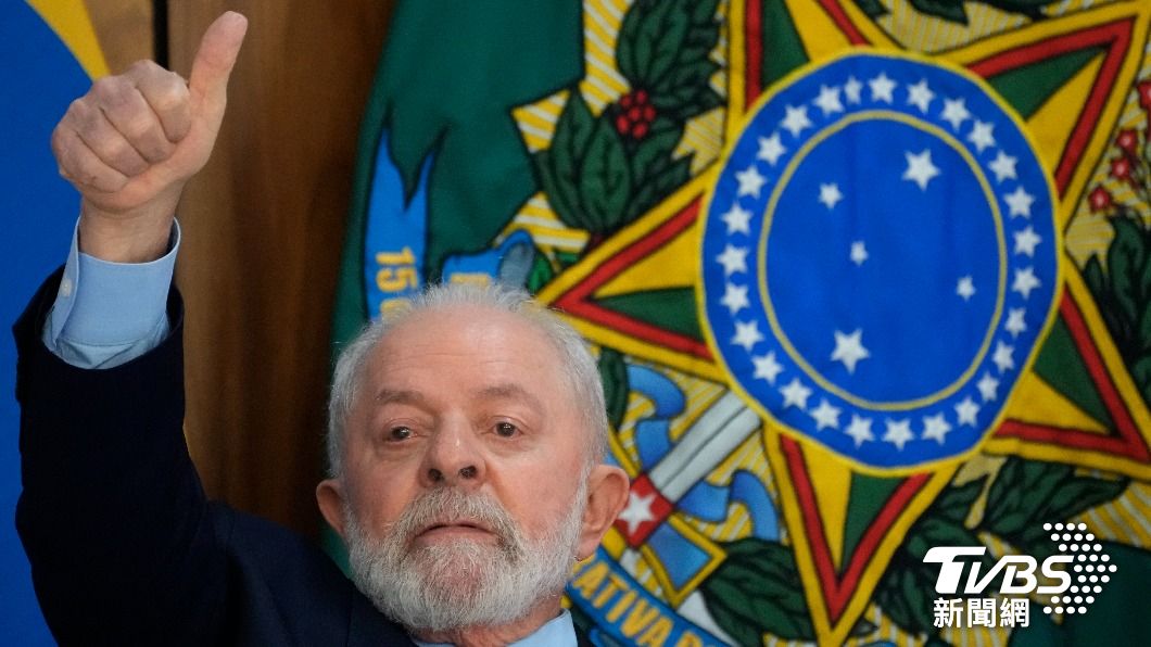 巴西總統魯拉（Luiz Inácio Lula da Silva）。（圖／達志影像美聯社）
