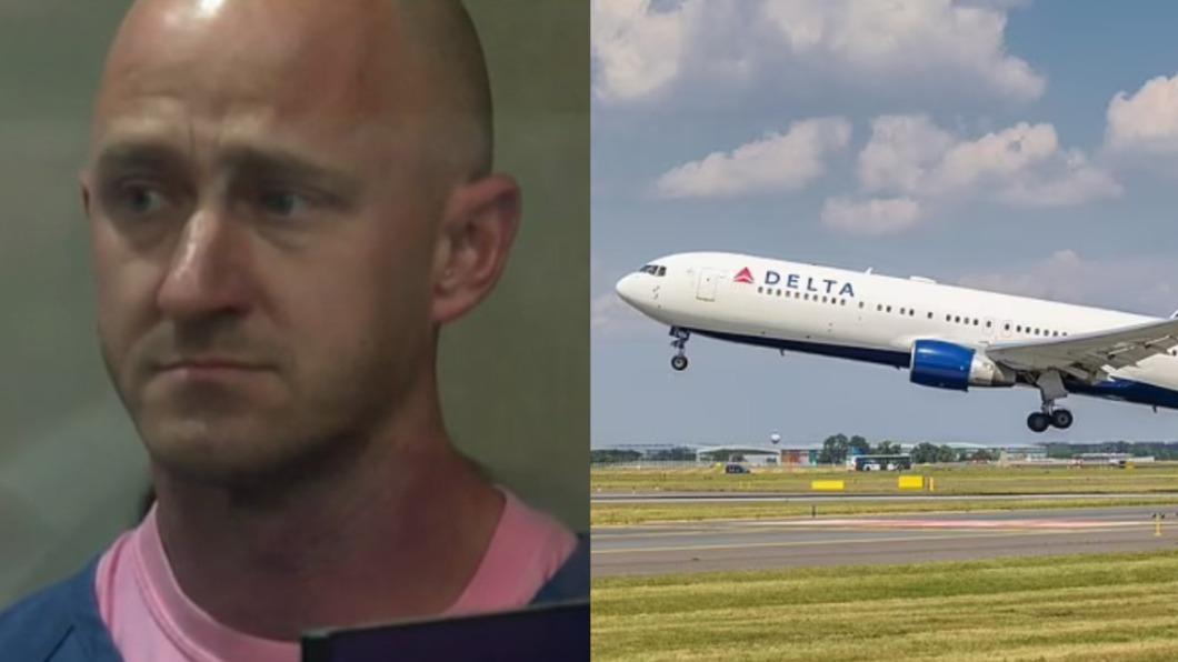 美國達美航空（Delta Air Lines）前副機長鄧恩 （Jonathan J. Dunn）威脅殺機長。（圖／翻攝自《每日郵報》）