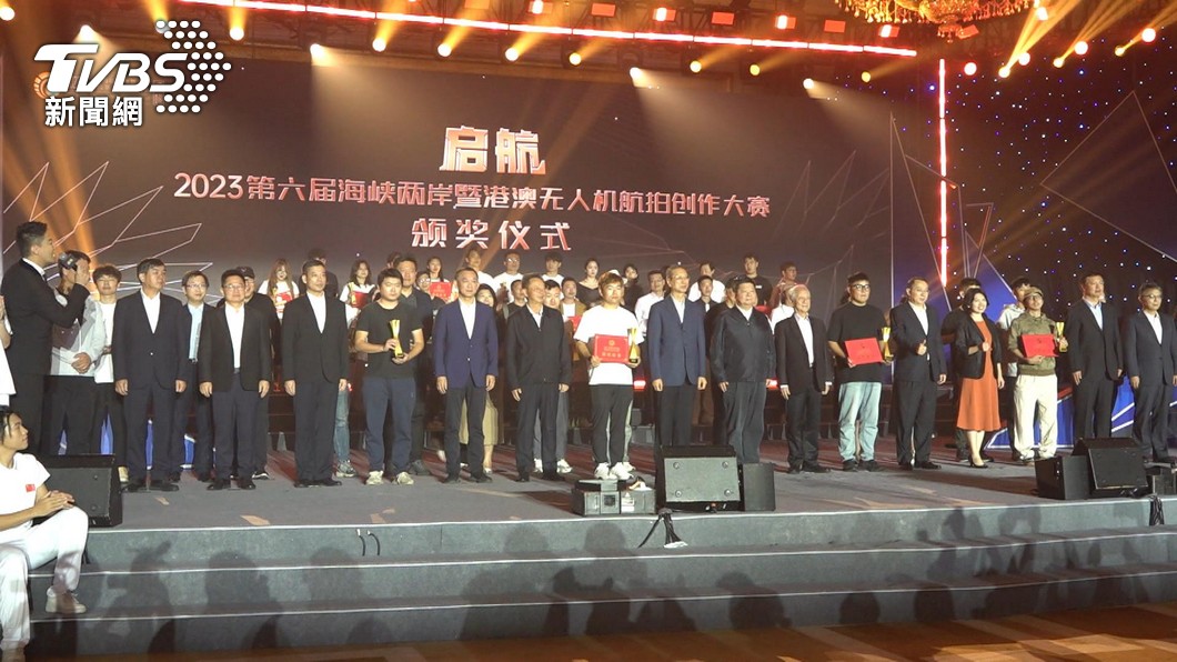 圖／TVBS 兩岸三地「無人機創作大賽」　台灣飛手獲獎