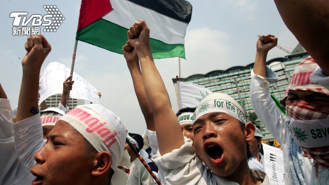 印尼一直以來都支持巴勒斯坦建國。（圖／達志影像路透社）