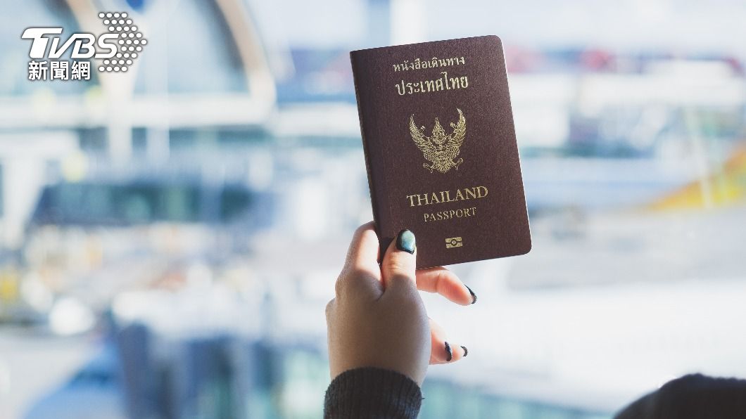 泰國護照。 （示意圖／shutterstock達志影像）