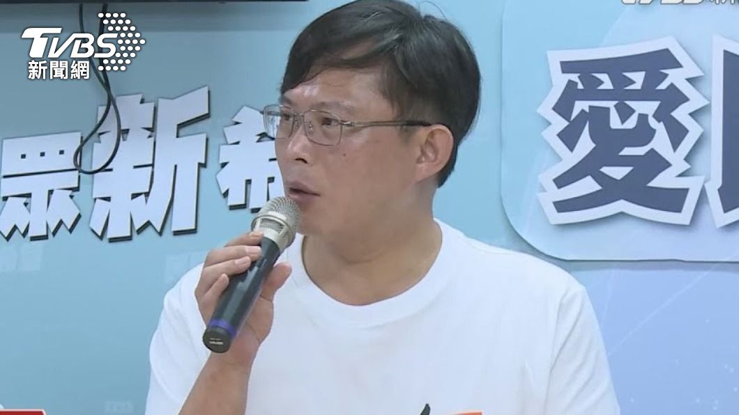 黃國昌昨（16）日宣布加入台灣民眾黨。（圖／TVBS）