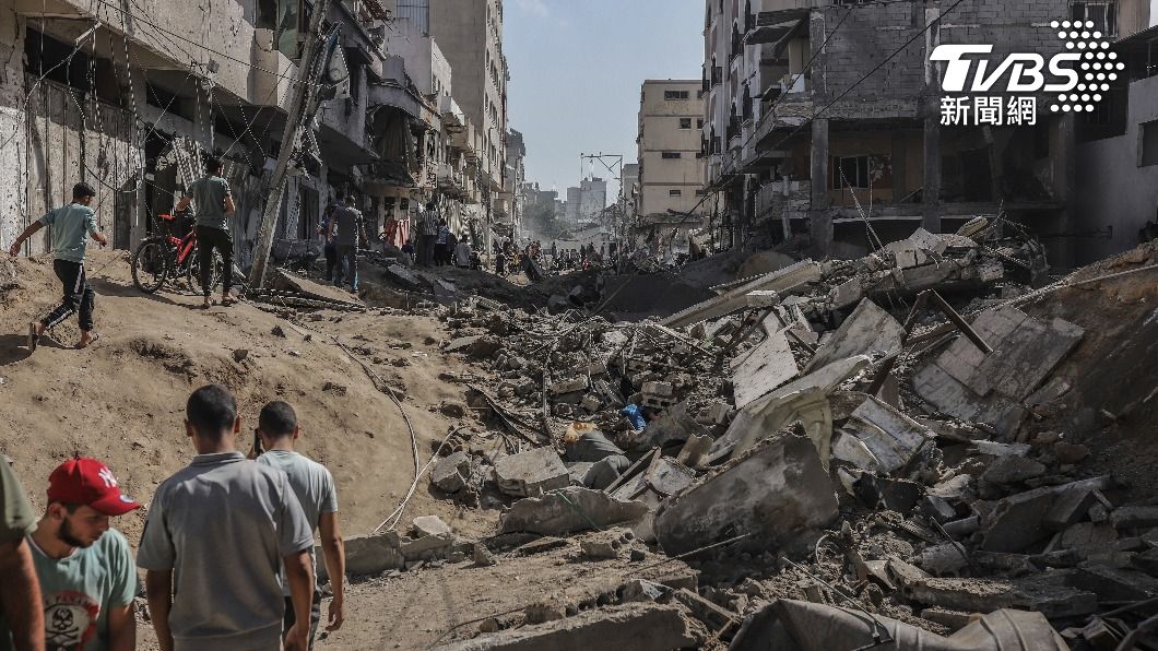 馬克洪譴責以色列攻擊加薩。（圖／達志影像美聯社）