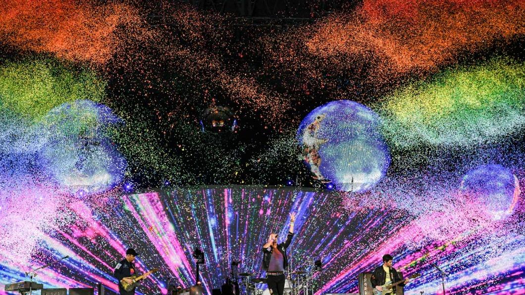 Coldplay連兩天在高雄開唱。（圖／Live Nation Taiwan提供）