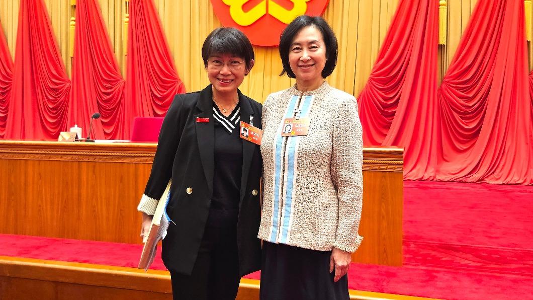 何超瓊現為中國婦女聯合會執委。 （圖／翻攝自微博）