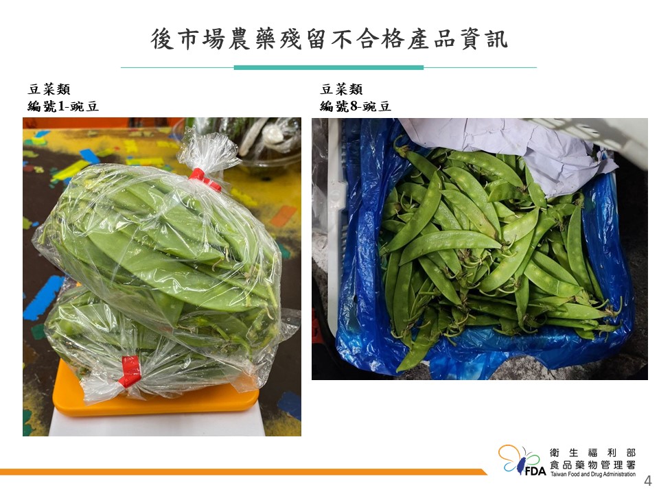 食藥署抽驗有80件不符合規定之農產品。(圖/食藥署提供)