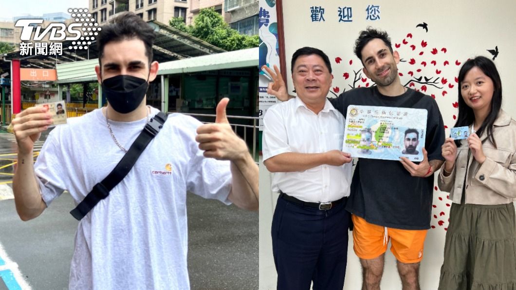French YouTuber obtains permanent residency in Taiwan (Courtesy of Ku’s dream) French YouTuber obtains permanent residency in Taiwan