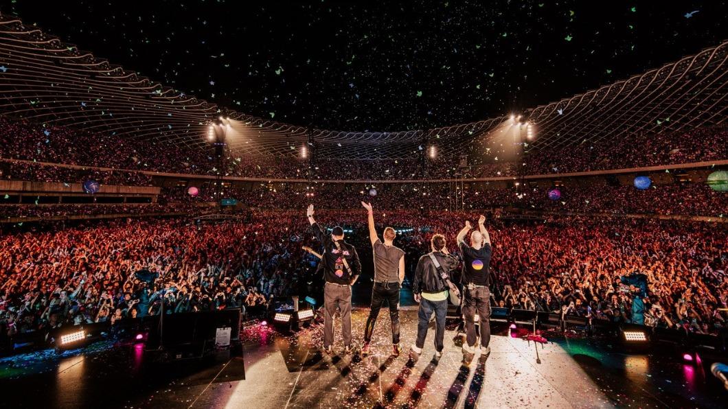 搖滾天團Coldplay高雄開唱，兩日湧入超過17萬人(圖／Live Nation Taiwan提供)