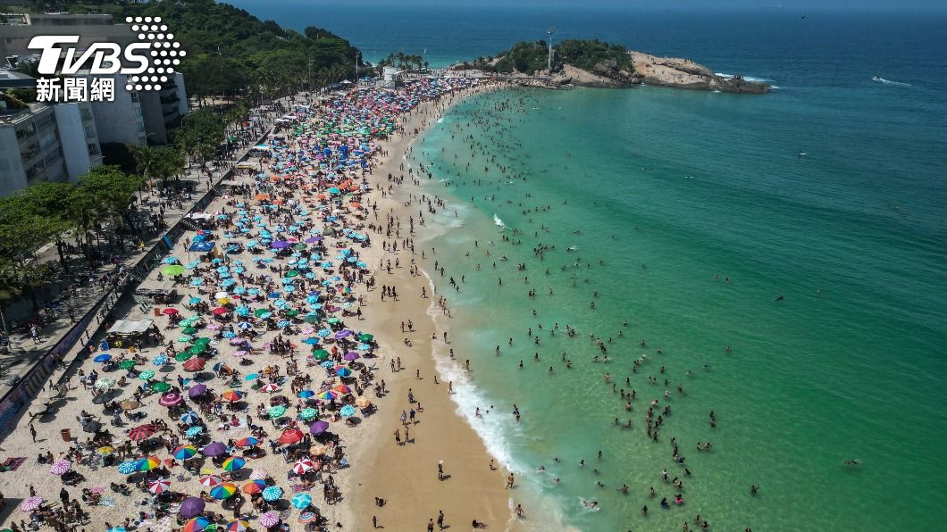 熱浪襲巴西，影響超過2500個城市。（圖／達志影像美聯社）