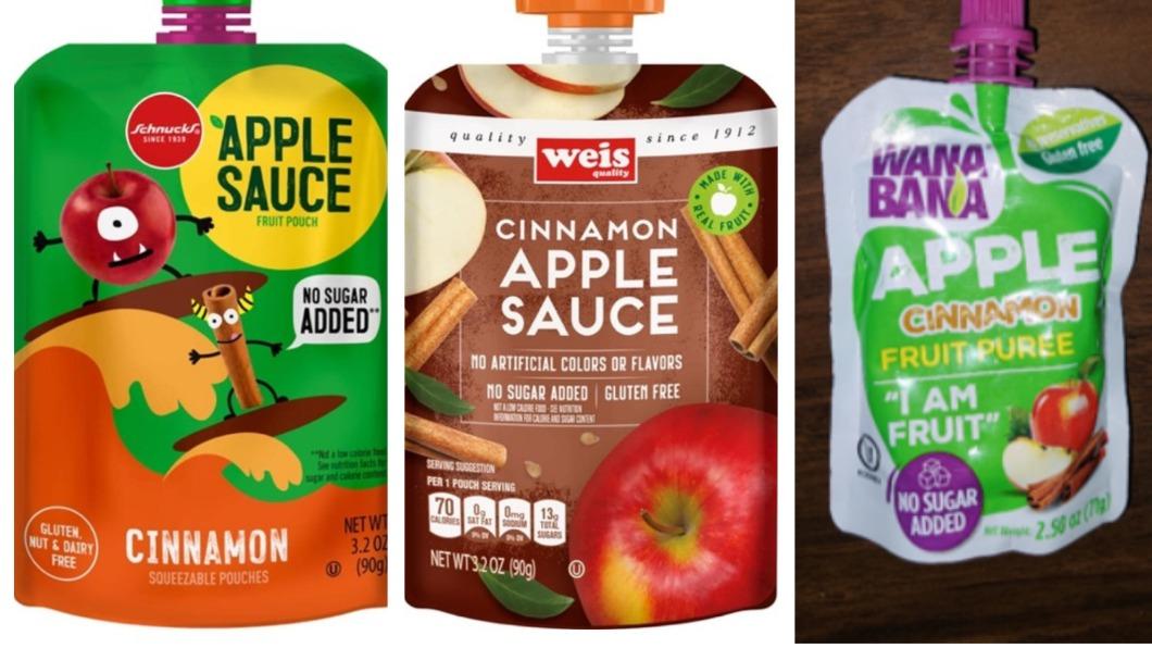 美國廠商緊急召回3款蘋果醬或蘋果泥商品。（圖／翻攝自美國FDA官網）