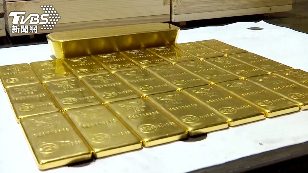  黃金價格每盎司一度衝到2141美元，創下歷史新高。（示意圖／TVBS資料照片）
