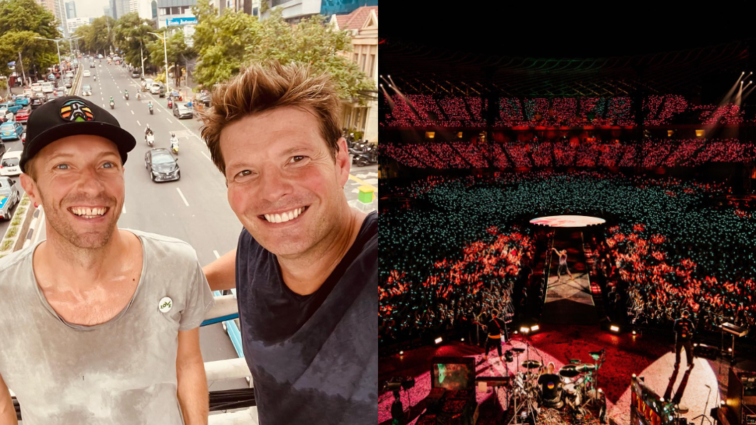 Coldplay在雅加達開唱。（圖／翻攝自Coldplay臉書） 