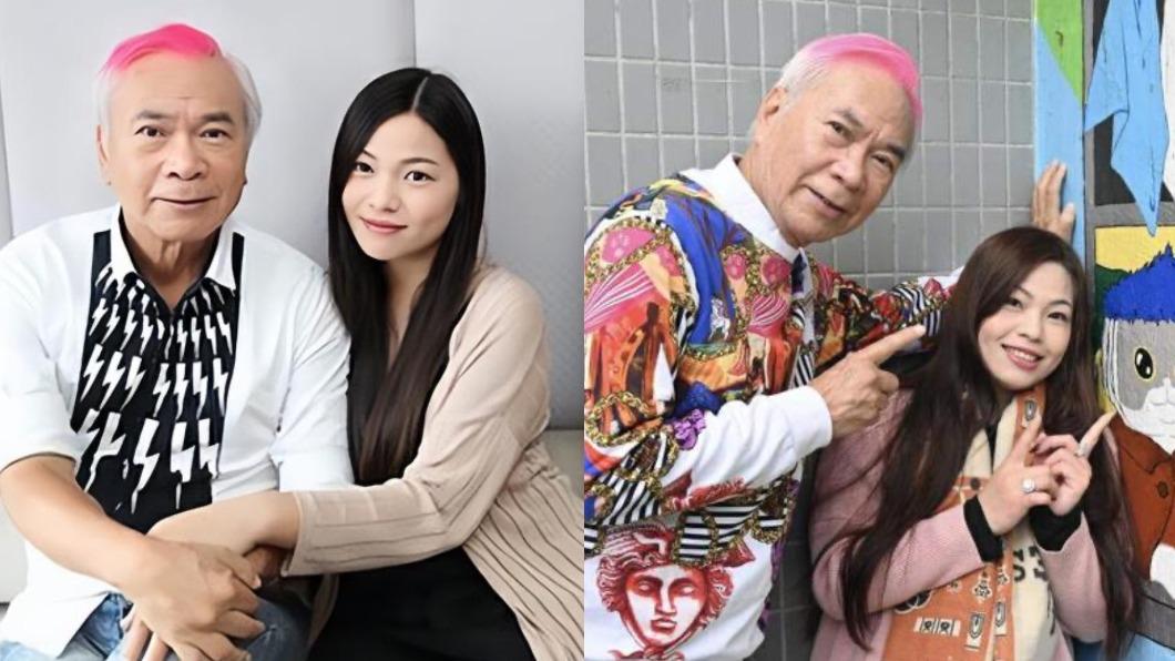 72歲香港男星李龍基與小36歲女友王青霞的戀情，震驚外界。（圖／翻攝自新浪娛樂微博）