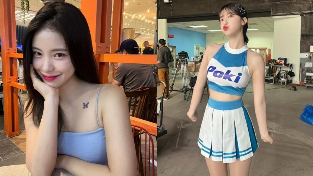 李多慧加入樂天女號後，人氣水漲船高，代言廣告一個接一個上門。（圖／翻攝自le_dahye IG）