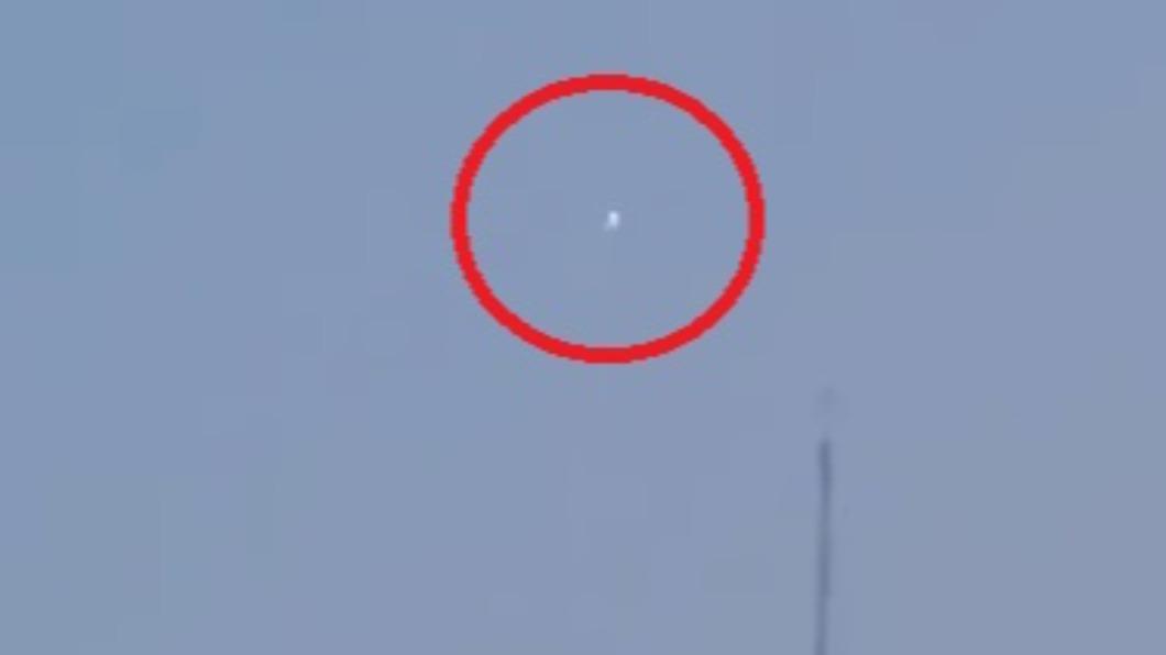 印度某座機場附近出現UFO。（圖／翻攝自X@）