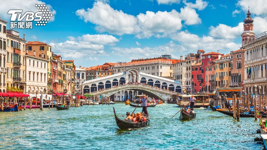威尼斯要開徵「一日入城費」。（圖／達志影像Shutterstock）