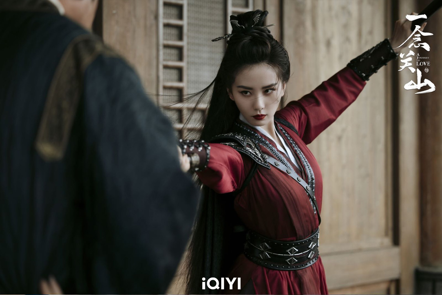 劉詩詩在《一念關山》飾演武藝高強的女俠「任如意」。（圖／iQIYI國際站提供）