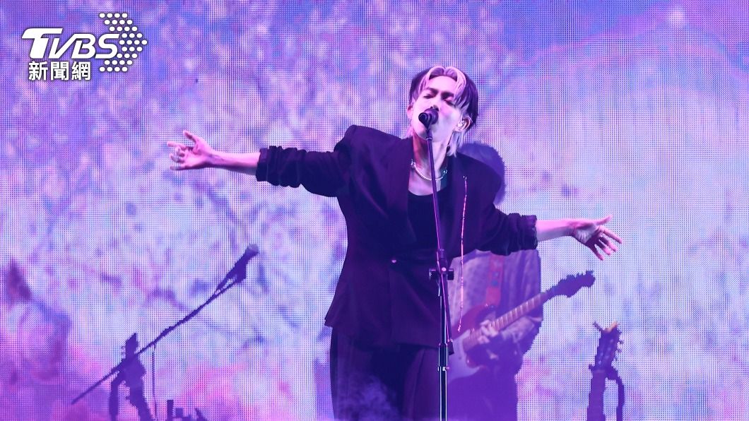 林宥嘉睽違5年重返台北小巨蛋開唱。(圖/黃城碩攝)