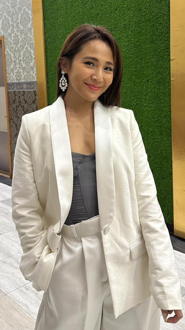 梁文音分享2023年的代表字是「心」。(圖/環球音樂提供)