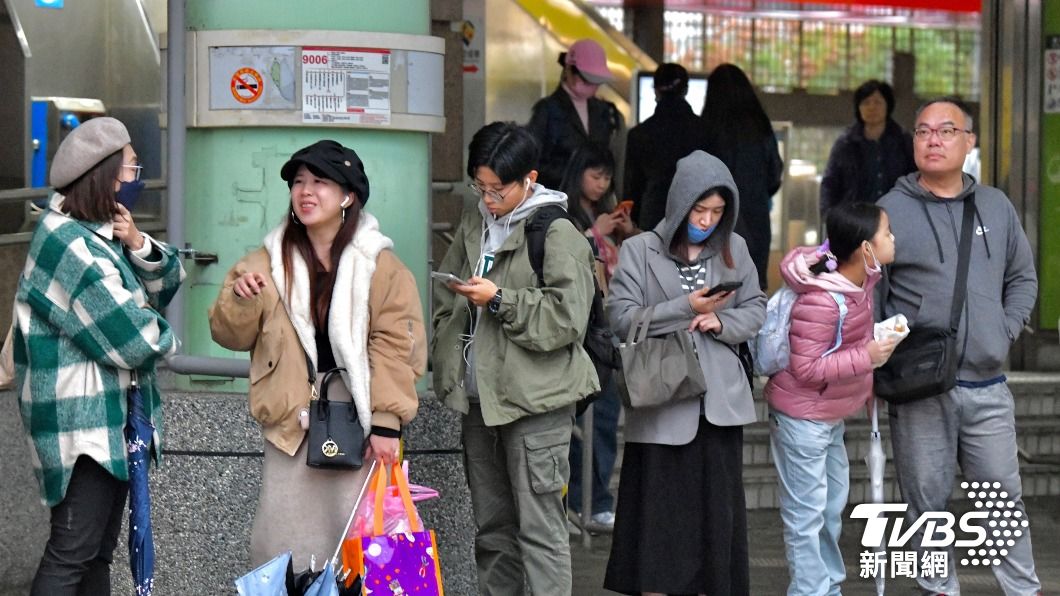 天冷低溫。（圖／胡瑞麒攝）