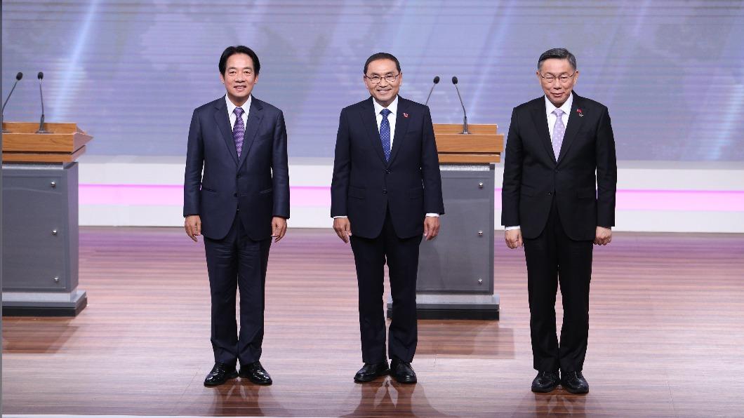 Candidates clash on R.O.C. identity (Courtesy of Taipei Photojournalists’ Association) Presidential debate ignites over R.O.C. Constitution