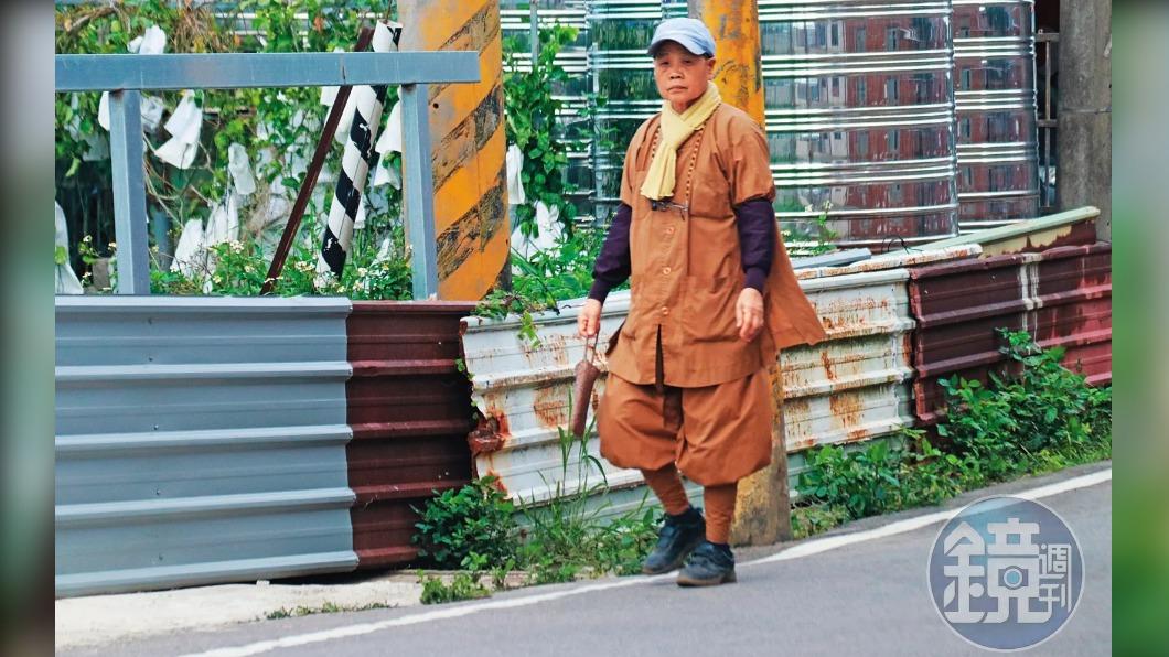 菩因禪寺如念法師（圖）身兼李丞軒旗下的另家摩菲爾公司董事，秋雨懷疑她對盜開本票過程知情，已提起收受贓物罪告訴。（圖／鏡週刊）