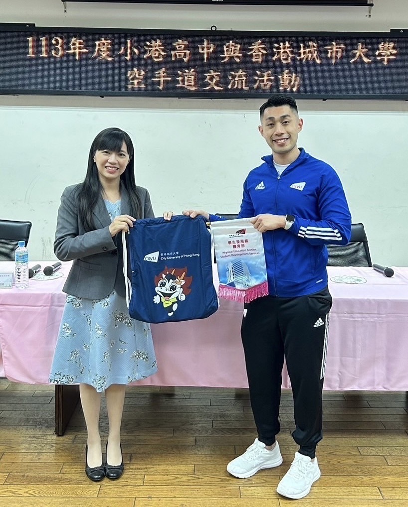 香港城市大學與小港高中「空手道交流」 提升競技實力│TVBS新聞網