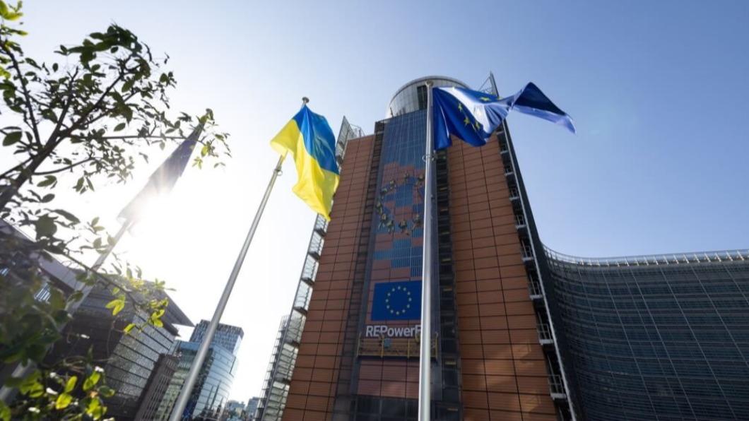 歐盟27國代表初步同意建立未來4年金援烏克蘭的新機制。（圖／翻攝自EuropeanCommission FB）