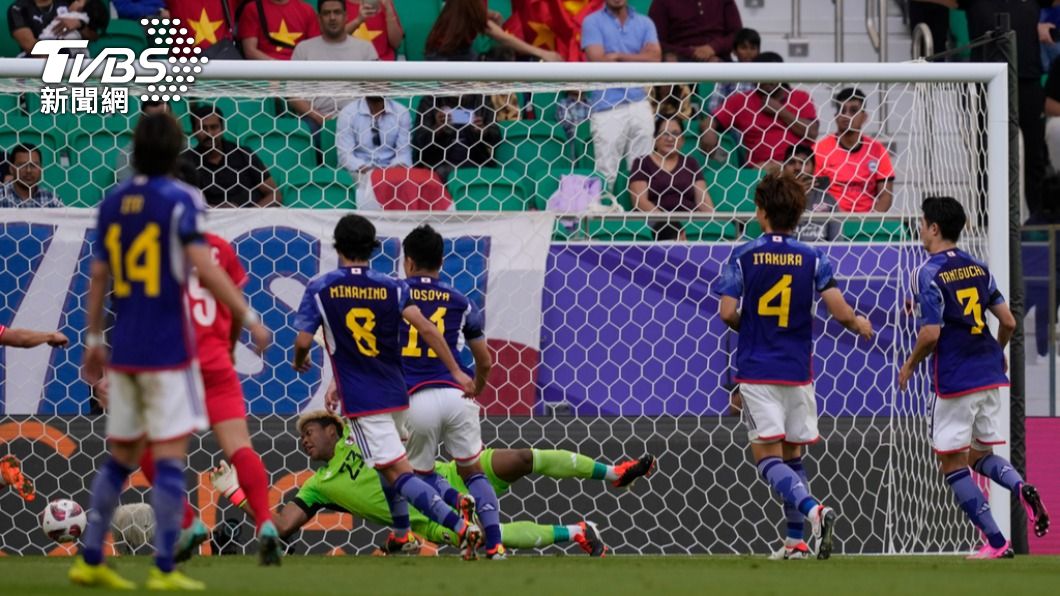 日本在亞洲盃上演大逆轉，以4-2打敗越南隊。（圖／達志影像美聯社）
