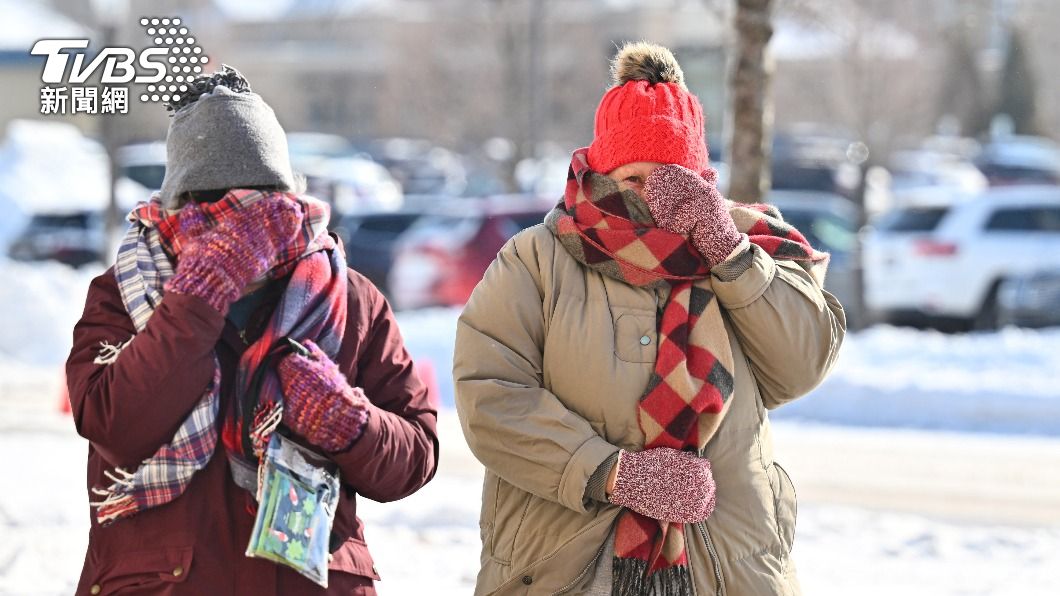 加拿大寒流襲擊美國，氣象機構預測，近億美國人將面臨零下低溫威脅。（圖／達志影像路透社）