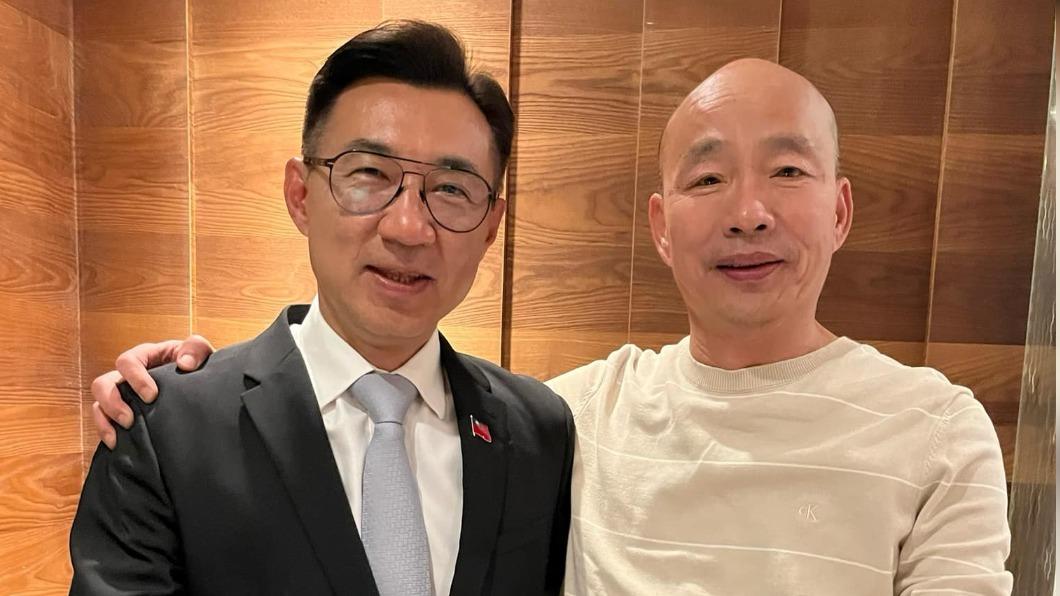 Han Kuo-yu joins forces with Johnny Chiang in legislature (Han Kuo-yu/FB) Han Kuo-yu joins forces with Johnny Chiang in legislature