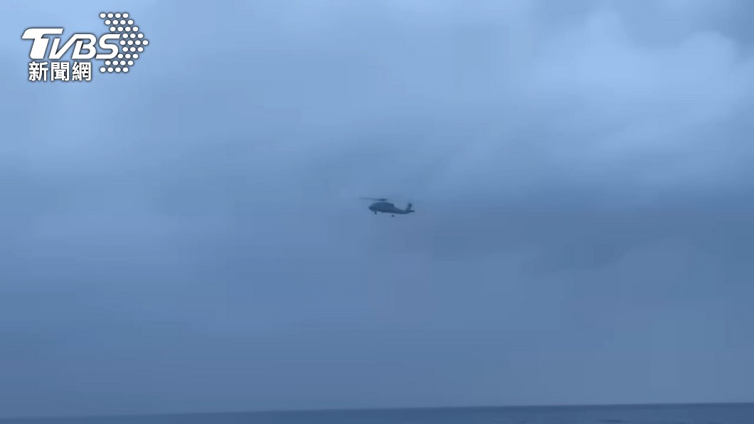 海虎潛艦三名海軍軍官依舊下落不明。（圖／TVBS）