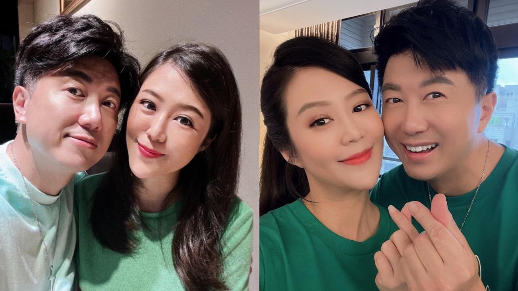 文汶、吳皓昇拍戲結緣,2018年步入婚姻。。(圖/翻攝自文汶 WEN WEN臉書)