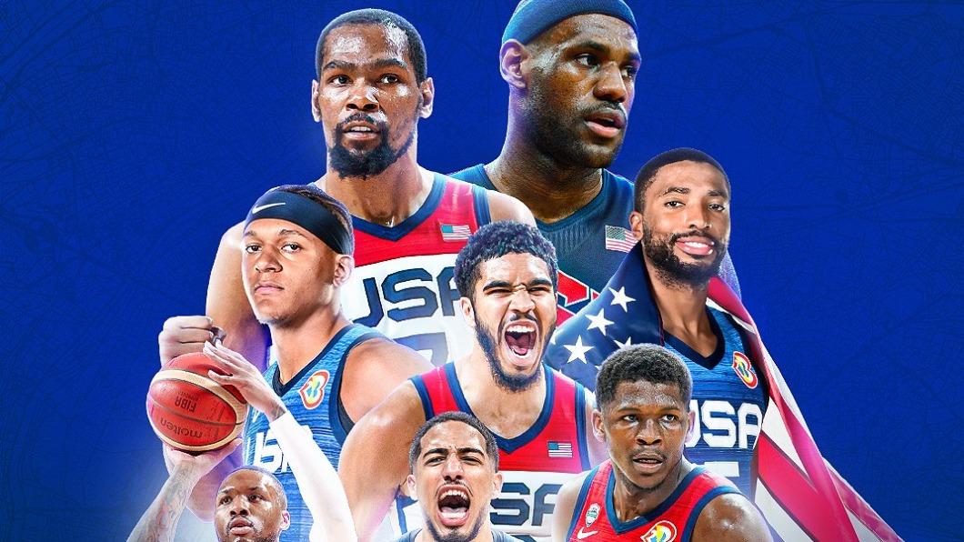 美國男籃出戰巴黎奧運的41人大名單出爐。（圖／翻攝自X@usabasketball）