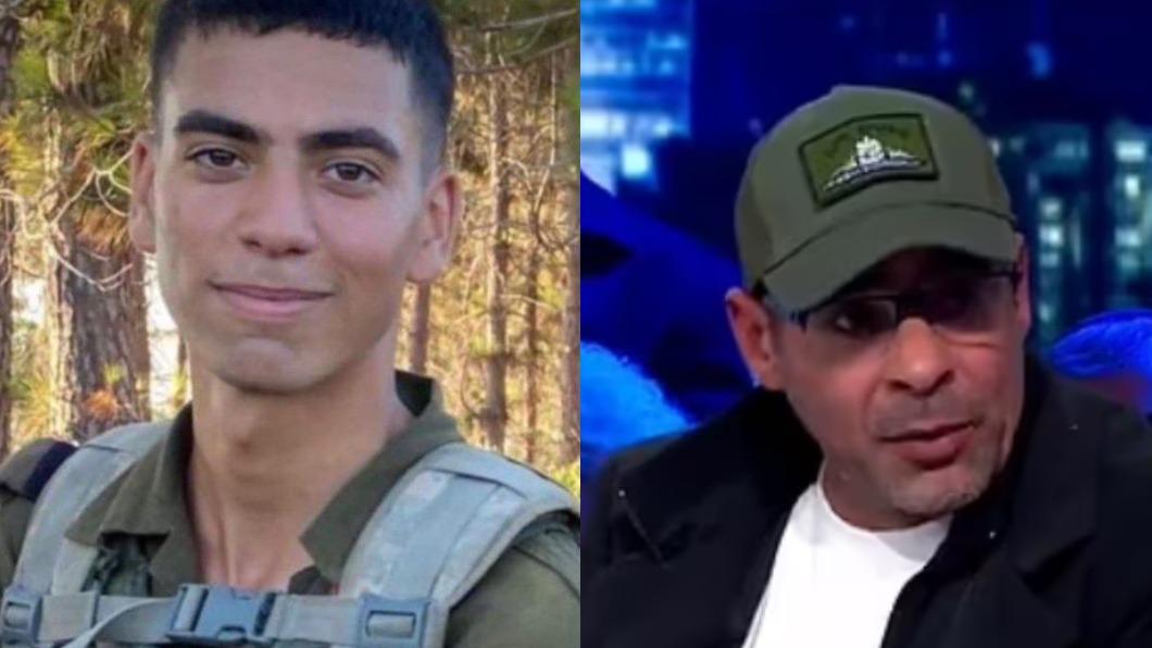 一名以色列士兵去年遇襲喪命，他的父親指控哈瑪斯試圖賣兒子的頭顱。（圖／翻攝自X@@HananyaNaftali、每日郵報）